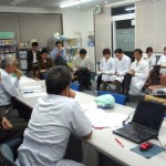 社内で定期的に行われる勉強会風景 社内で定期的に行われる勉強会風景